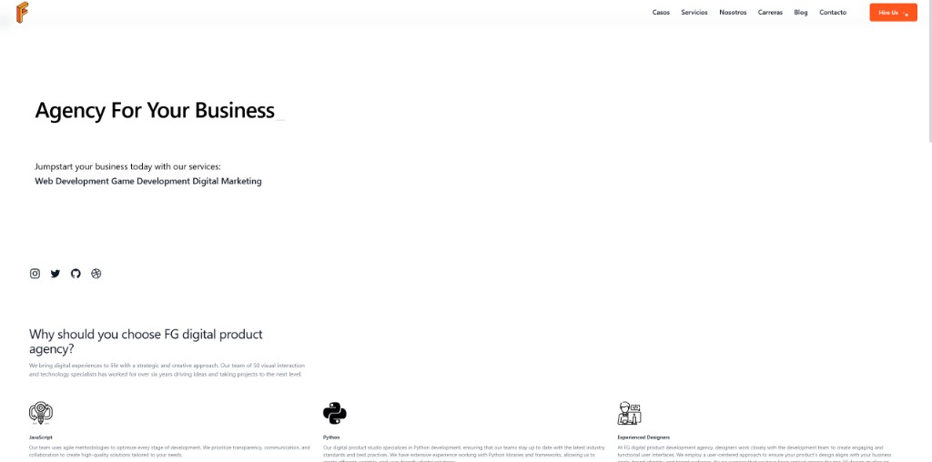 FG Software Agency preview